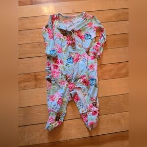 Posh Peanut Henley Romper